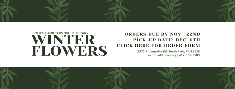 WINTER FLOWER & DECOR FUNDRAISER 